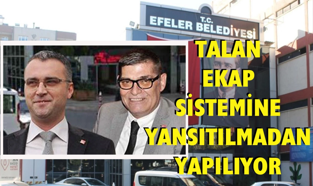 Moğol sürüsünün Efeler Belediyesi’ni talanı devam ediyor