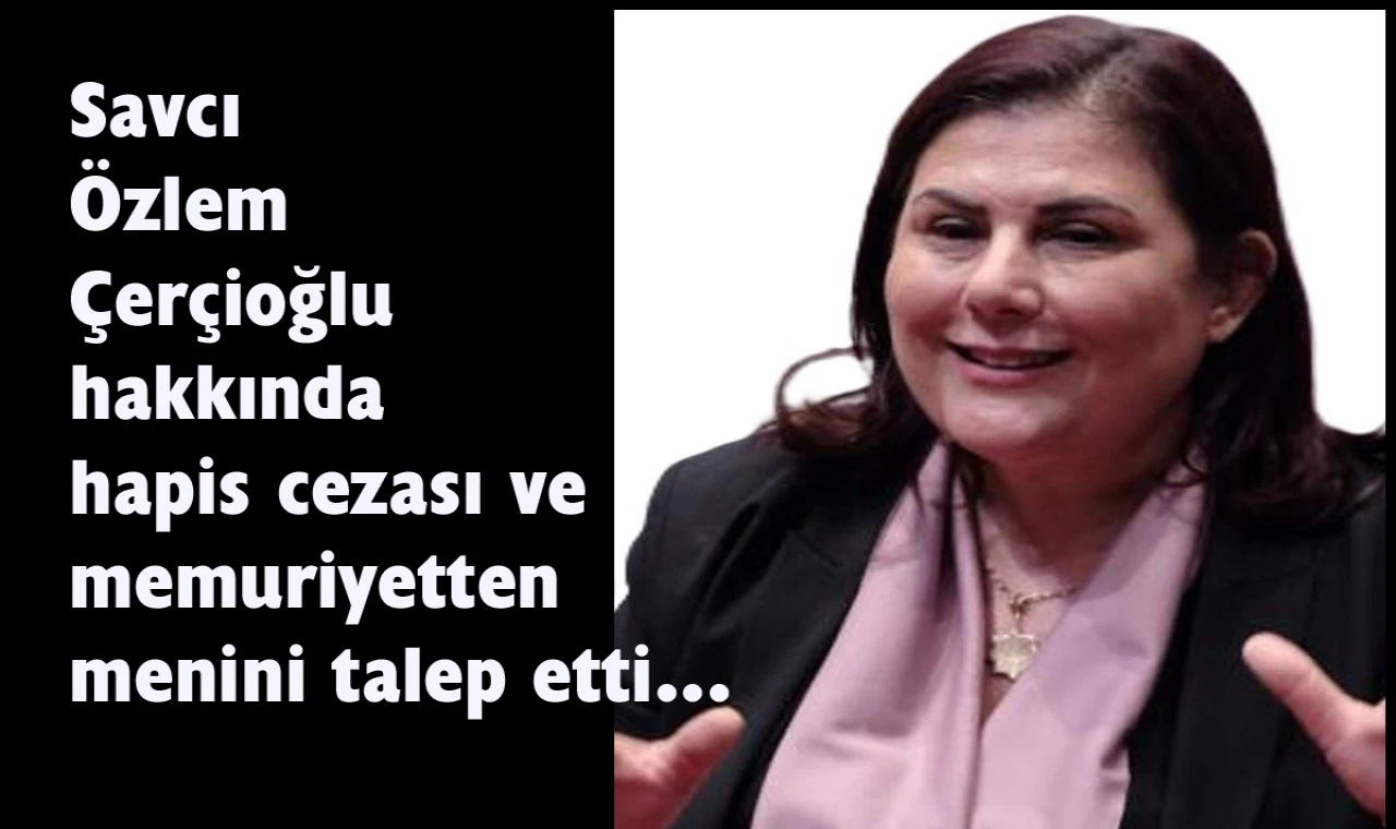 Özlem Çerçioğlu’na yargı şoku!