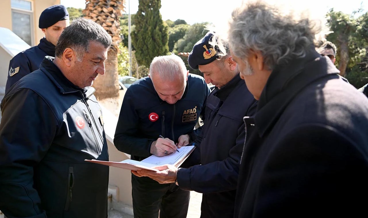 Kuşadası sahilinde Tsunami incelemesi