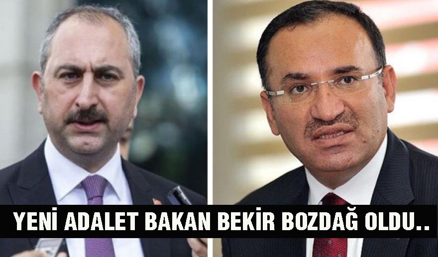 Adalet Bakanı Abdulhamit Gül istifa etti..