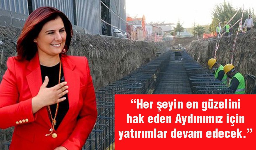 Aydın BŞB’den yatırım atağı…