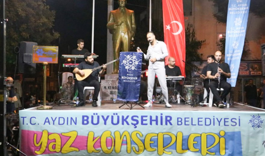 Aydın’da yaz konserleri sürüyor..