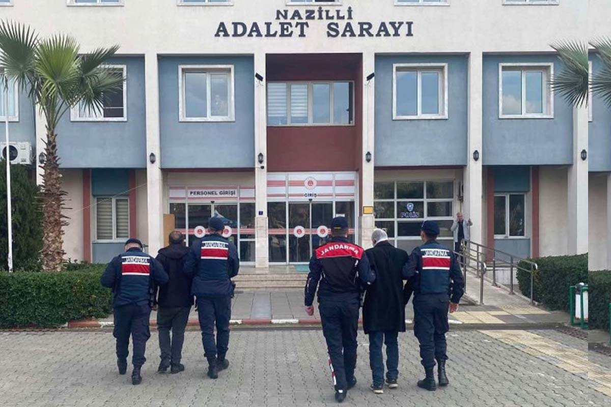 Aydın Jandarması kanun kaçağı iki kişiyi yakaladı