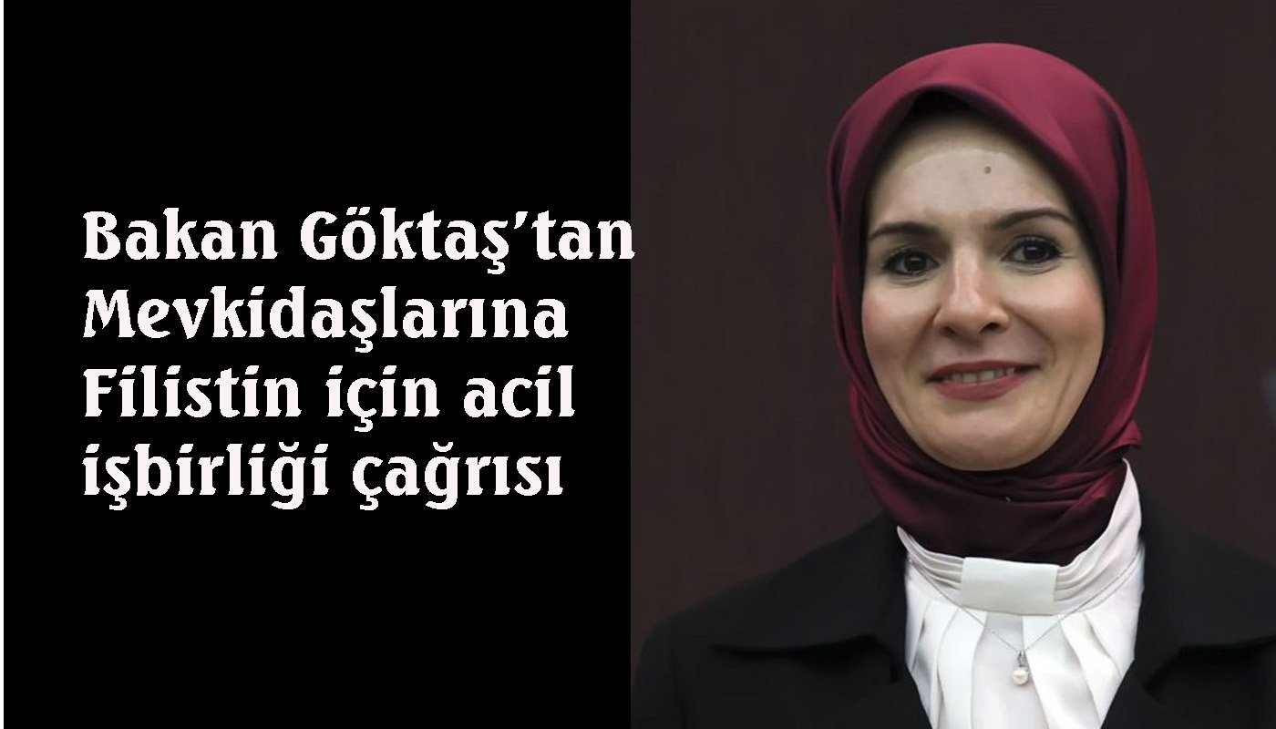 Bakan Göktaş: “Her gün Gazze’de 120 çocuk öldürülüyor