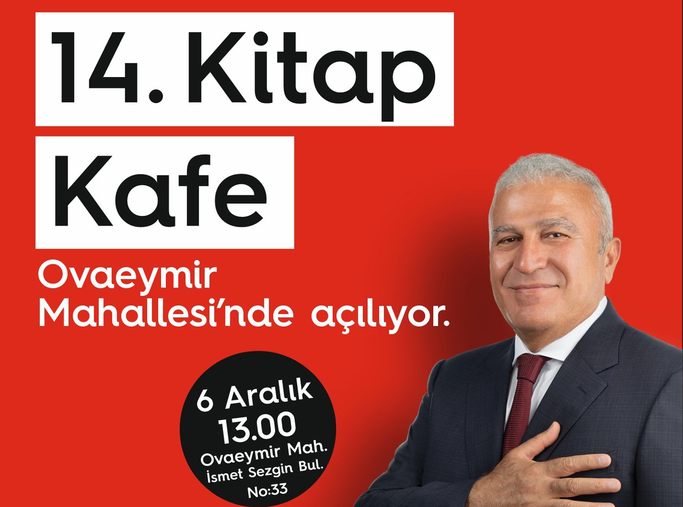 Başkan Atay Efeler’i kitap kafelerle donatıyor