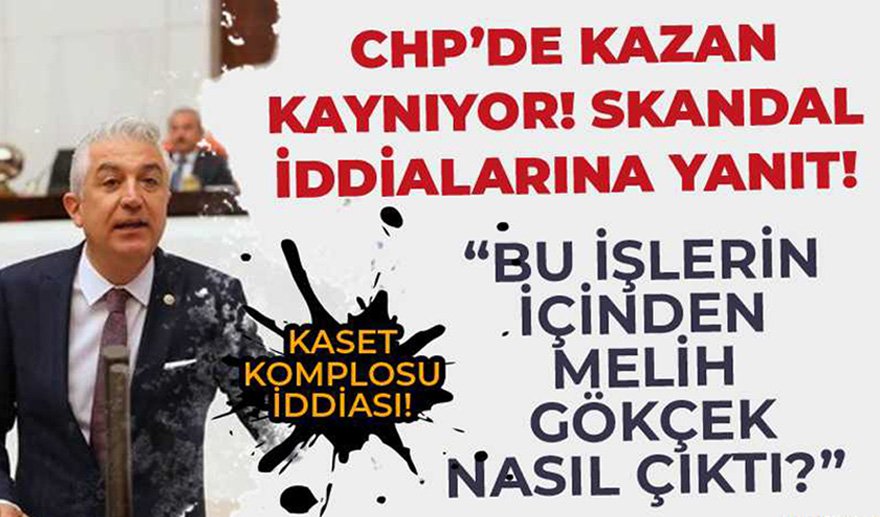 CHP&#039;de kaset komplosu ile istifa baskısı!