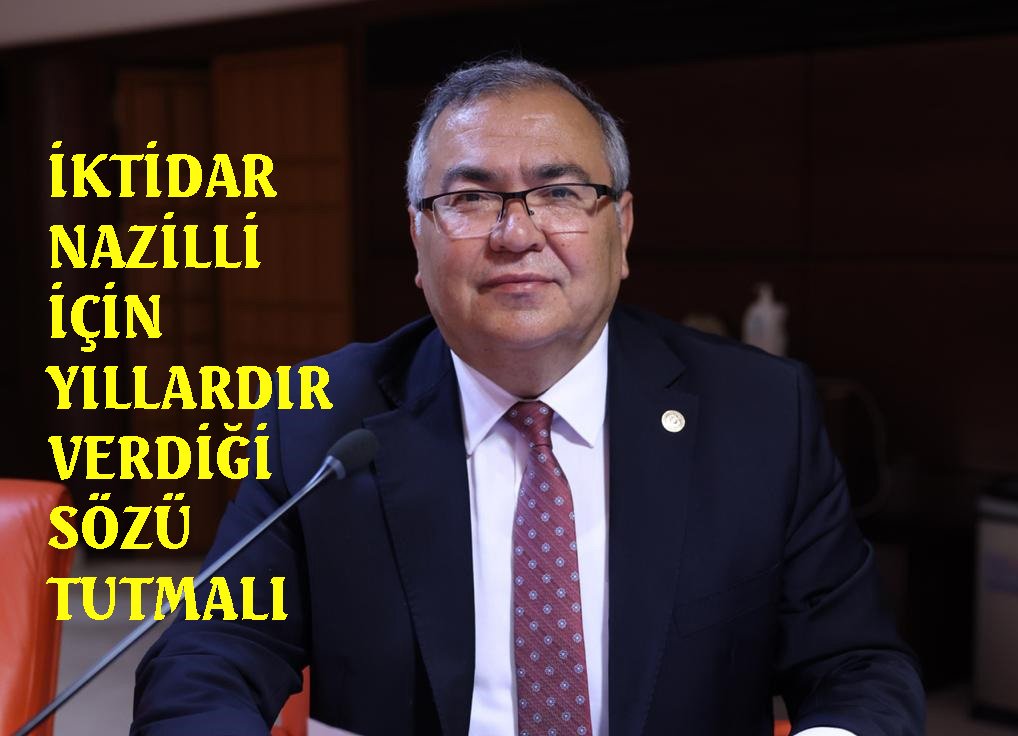 CHP’li Bülbül’den Nazilli’nin il olması için kanun teklifi…