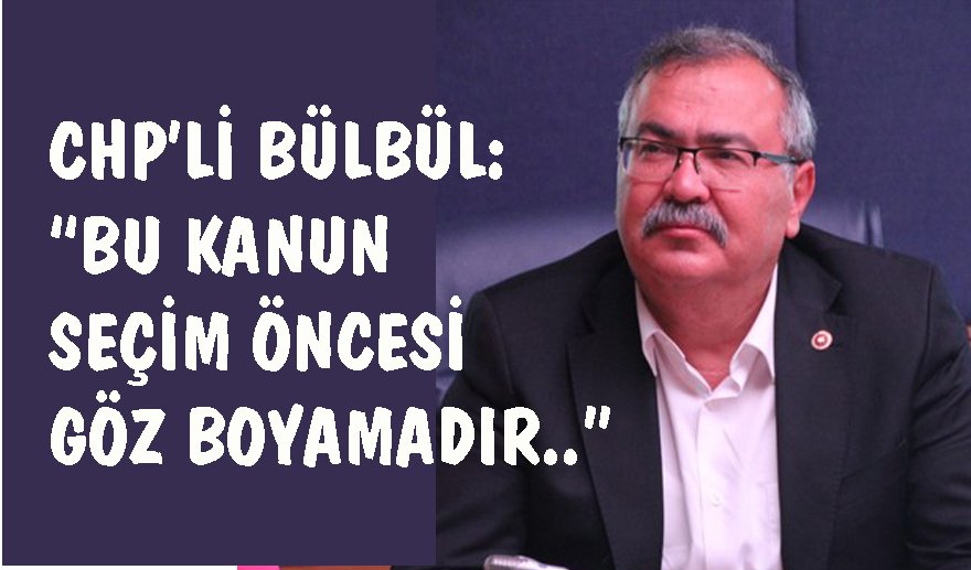 CHP’li Bülbül, “Kadına yönelik şiddet bağımsız yargı ile önlenebilir..”