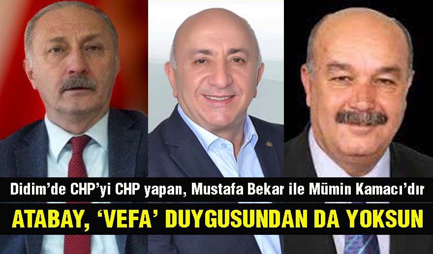 Didim CHP’nin tarihini bilmeyen başkan…