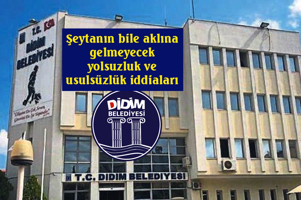 Didim’de akıl almaz işler!