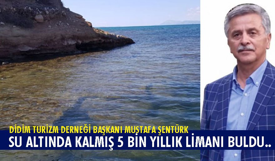 Didim&#039;de 5 bin yıllık liman bulundu..