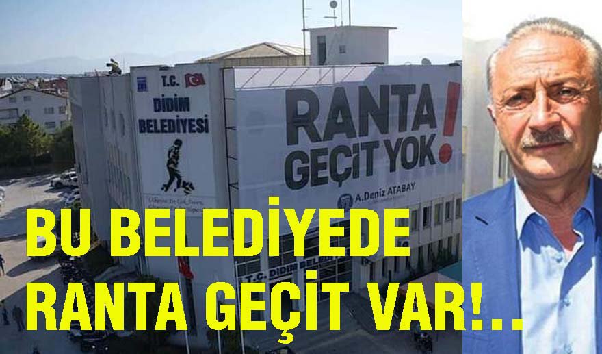 Didim’de rant projesinin yankıları..