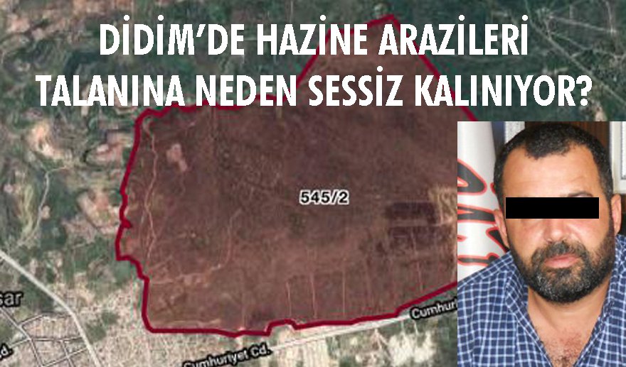 Didim’deki hazine arazileri talanına kim dur diyecek?