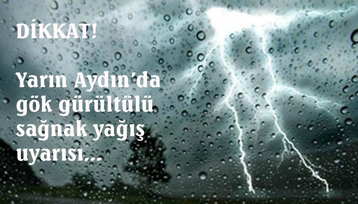 Dikkat! Meteoorolijik uyarı..