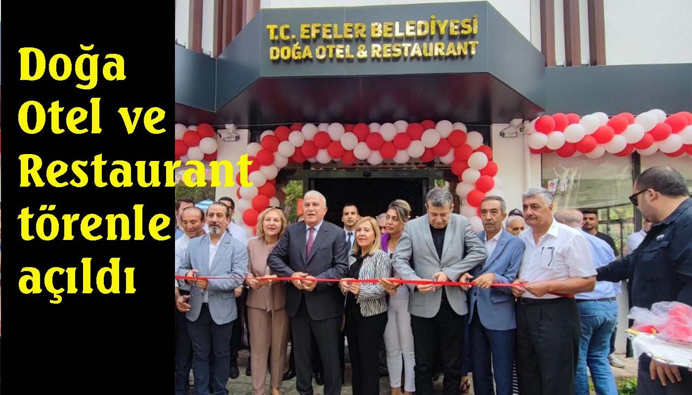 Efeler Belediye Başkanı Atay’dan görkemli açılış