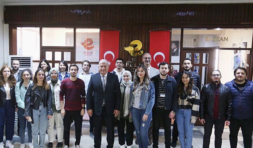 Efeler Belediyesi, Tıp Öğrencilerini ağırladı..