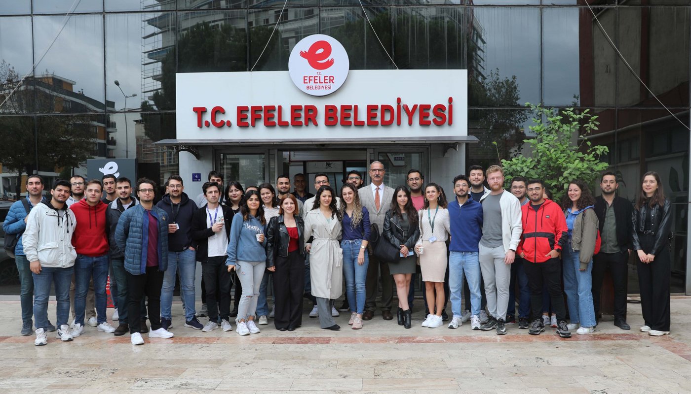 Efeler Belediyesi Tıp öğrencilerini ağırladı