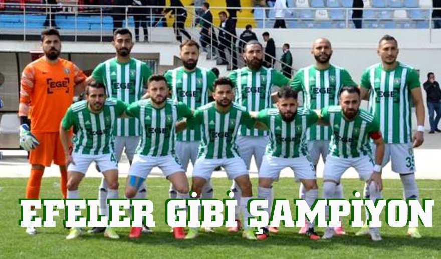 Efeler 09 Spor 3. lige yükseldi..