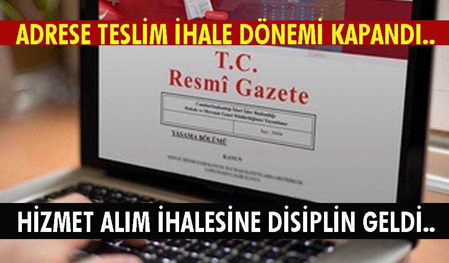 İhale kanunu değişti…