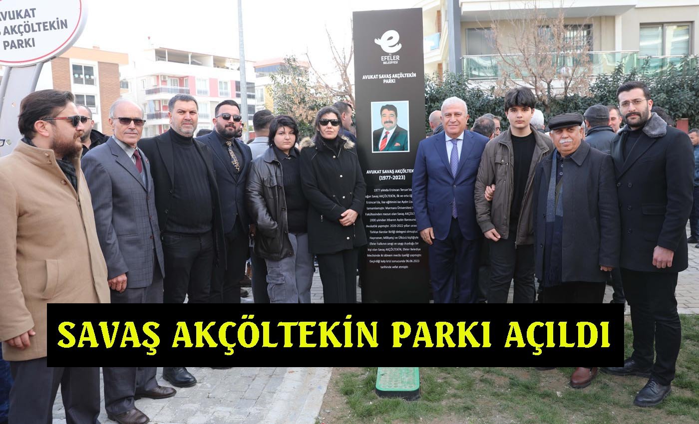 Miting gibi park açılışı