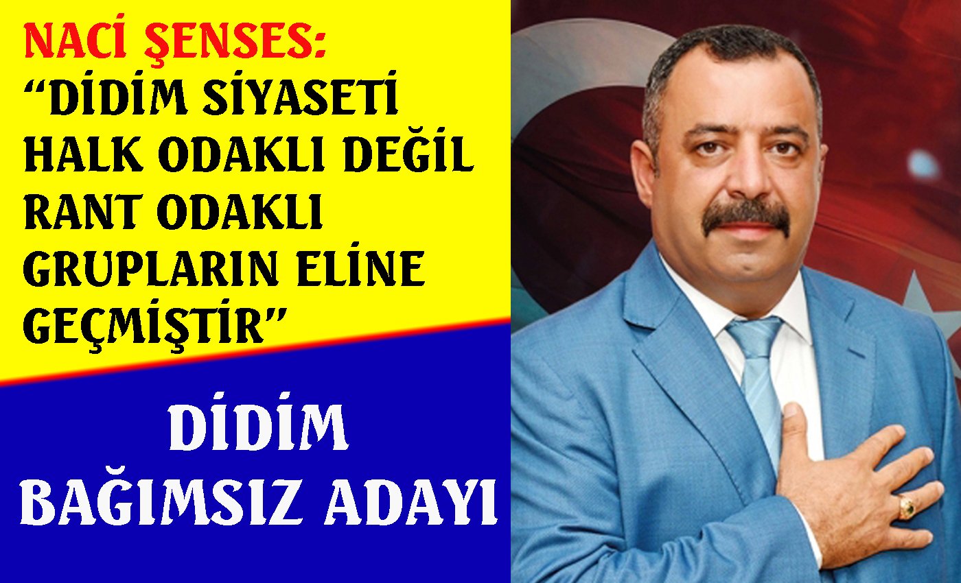 Naci Şenses’in Bağımsız Adaylığı kabul edildi