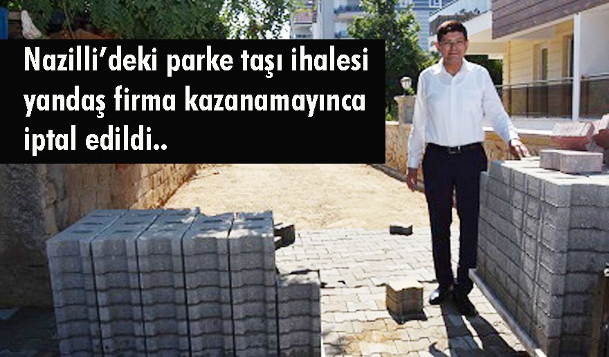 Nazilli’de tepki çeken ihale…