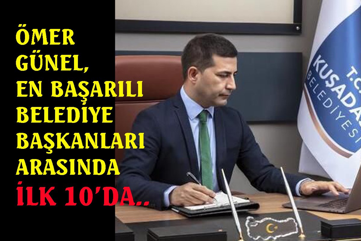 Ömer Günel en başarılı başkanlar listesinde