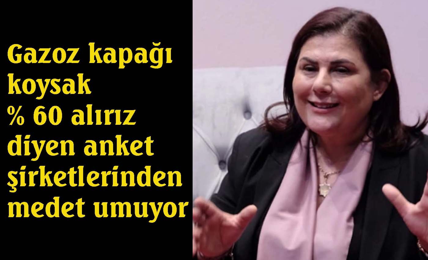 Özlem Çerçioğlu uçtukça uçuyor…