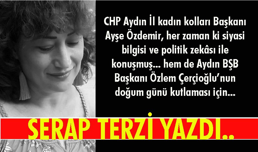 Ayşe Özdemir’den künt ve ürpertici bir kutlama mesajı!