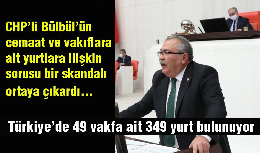 Türkiye’de 349 Vakıf Yurdu olduğu ortaya çıktı..