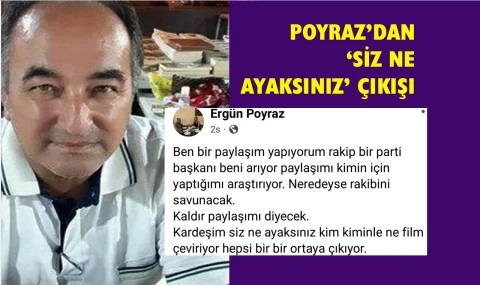 Ergün Poyraz siyaset arenasını sarstı